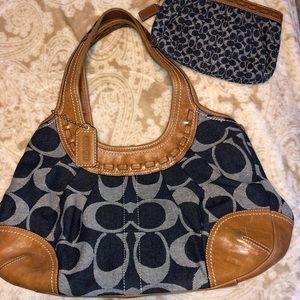 Coach Bag with wristlet